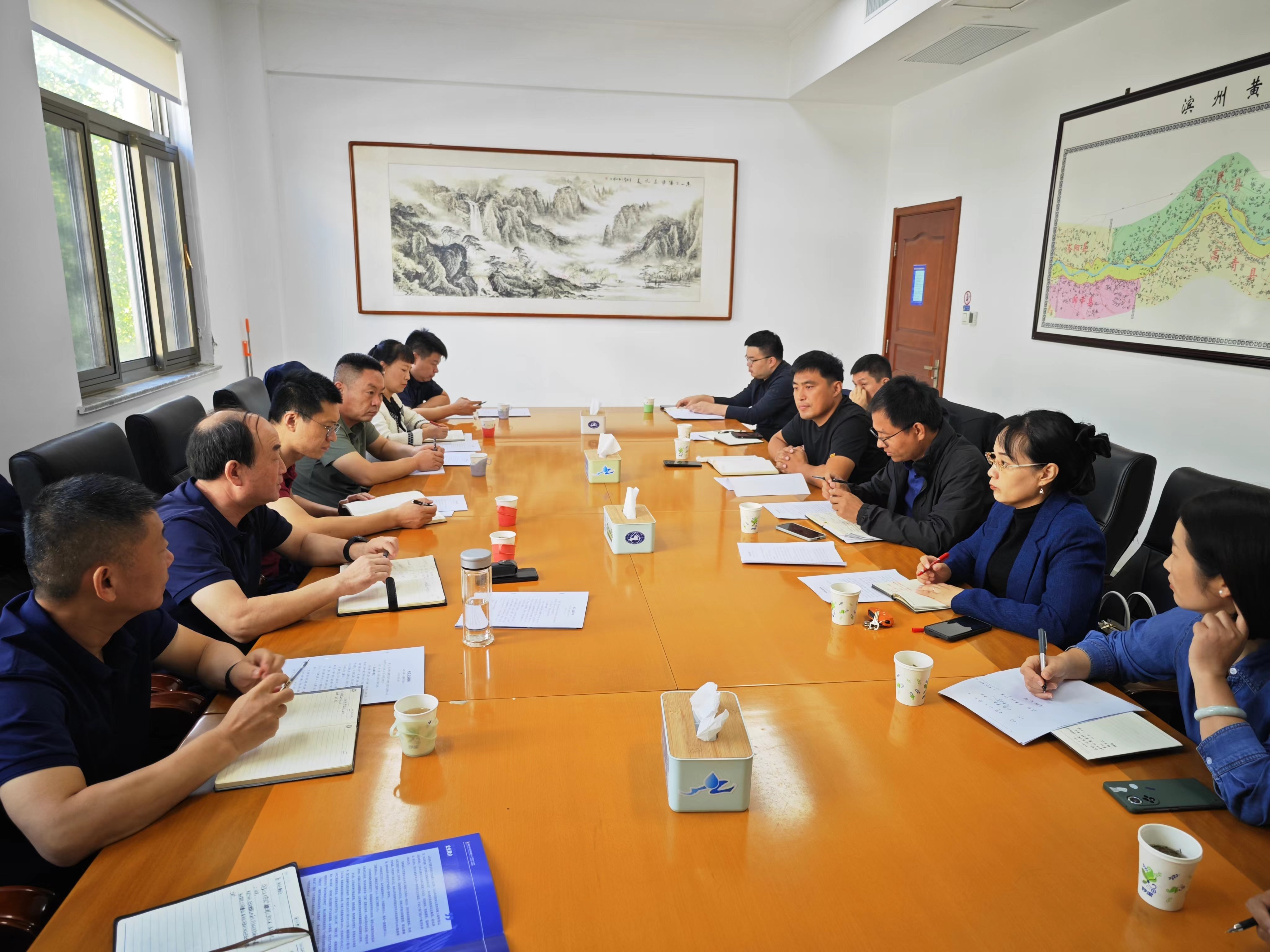 工程局赴山东滨州开展学习交流