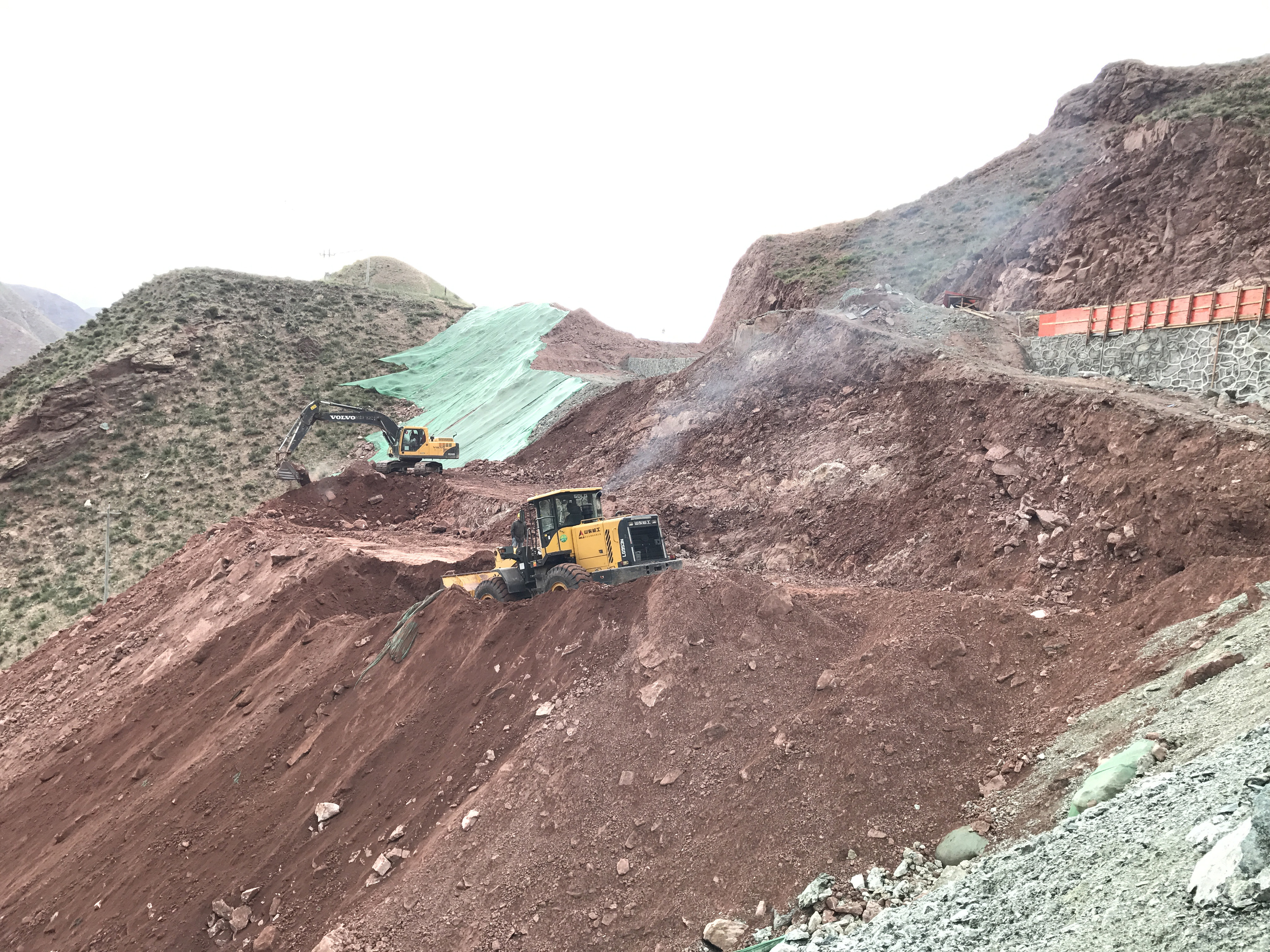 青海省祁连县黄藏寺枢纽工程4号临时道路(图2)